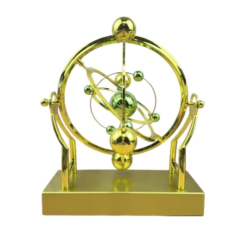 Con lắc chuyển động vũ trụ AWNGD, Giáo dục di động Quỹ đạo thiên thể Chuyển động vĩnh viễn, Độc đáo với đế xoay từ tính Wobbler Trang trí nội thất