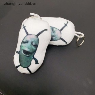 # yanddd # Cursed Plankton Meme Sang Trọng Squeak Mặt Dây Chuyền Túi Móc Khóa Túi Vui Nhộn Charm Giọng Nói Mặt Dây Chuyền Mô Hình Búp Bê Trang Trí Quà Tặng Đồ Chơi.