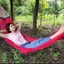 Ghế xoay YRBWD, Võng lưới lụa băng 200KG chịu lực, có túi đựng Giường treo rộng đơn ngoài trời