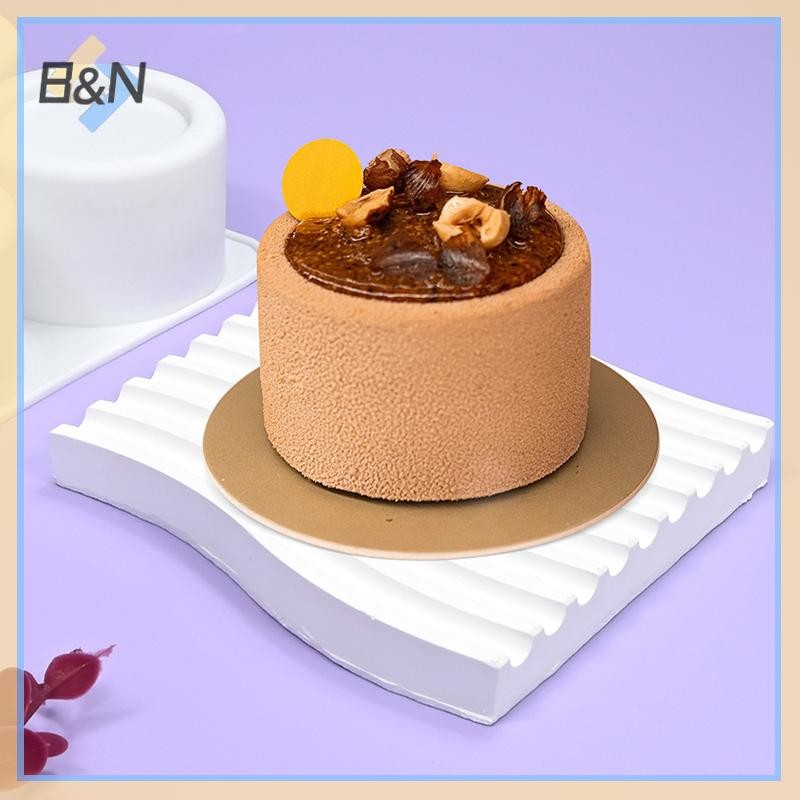 B & N 3D Trái Tim / Ngôi Sao / Tròn / Vuông Hoa Pudding Khuôn Silicon Mousse DIY Món Tráng Miệng Khuôn Socola Dụng Cụ Trang Trí Bánh Máy Nướng.