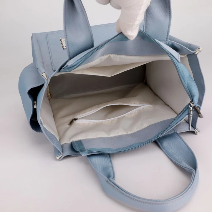 ~ ~ Túi Nylon Nhật Bản Túi chống thấm nước cho nữ Lưu trữ nhiều ngăn Túi Tote dung tích lớn Túi xách Túi đeo chéo Túi đeo chéo Túi đeo chéo Túi đi làm Túi đi là – 4