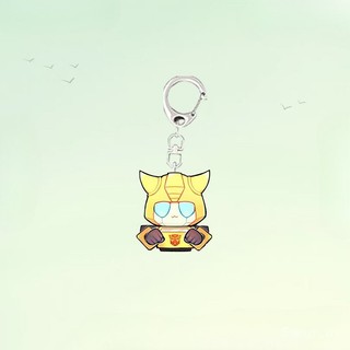 [Keychain] Móc khóa hàng hóa Transformers Bumblebee Starscream, trang trí ba lô sinh viên hoạt hình sáng tạo, phụ kiện nhỏ tinh xảo CKMB
