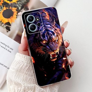 Dành Cho Xiaomi Redmi Note 12 4G Mới Cool Dragon Tranh Silicon Mềm TPU Ốp Lưng Điện Thoại