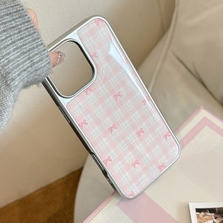 [Sheren] Ốp Điện Thoại Sweet Bow Thích Hợp Cho i16 15 14 13 12 11 pro max Vỏ Bảo Vệ Chống Sốc