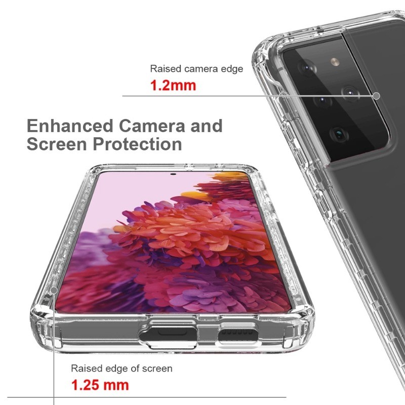 Ốp điện thoại trong suốt chống sốc thời trang cho Samsung ss Galaxy J8 J7 J6 J6+ J5 J4 Prime Core J3 J2 A9 A9s A8s A8+ A8 A7 A6 Plus A6s A5 A3 2017 2018 Pro 5G 4G