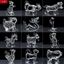 ✨✨Pha Lê 12 Cung Hoàng Đạo Chuột Bò Hổ Thỏ Rồng Rắn Ngựa Cừu Khỉ Gà Chó Lợn Phòng Khách Thủ Công Trang Trí Một Phần Đồ Trang Trí 25.6.12