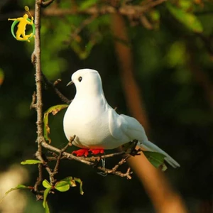 Handmade Sống Động Như Thật Bồ Câu Dove Sân Vườn Ngoài Trời Sân Ao Trang Trí Tượng Thủ Công