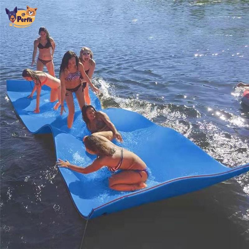 Thảm Phao Nước Nệm Xpe Bọt Không Thể Chìm 2 Lớp Giải Trí Nước Thoải Mái Phao Lót Cho Thuyền Tắm Nắng Sông Bể Bơi