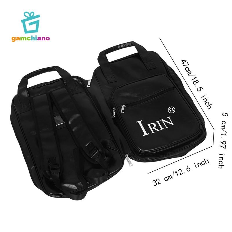 Túi đựng gậy trống da PU có tay cầm, hộp đựng cần trống, giá đỡ cho gậy gõ, phụ kiện