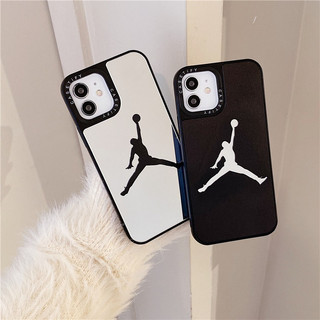 Ốp lưng gương cho iPhone 16 15 14 13 12 11 S XR XS 7G 8 Plus SE2 mini nhãn Jordan chống sốc