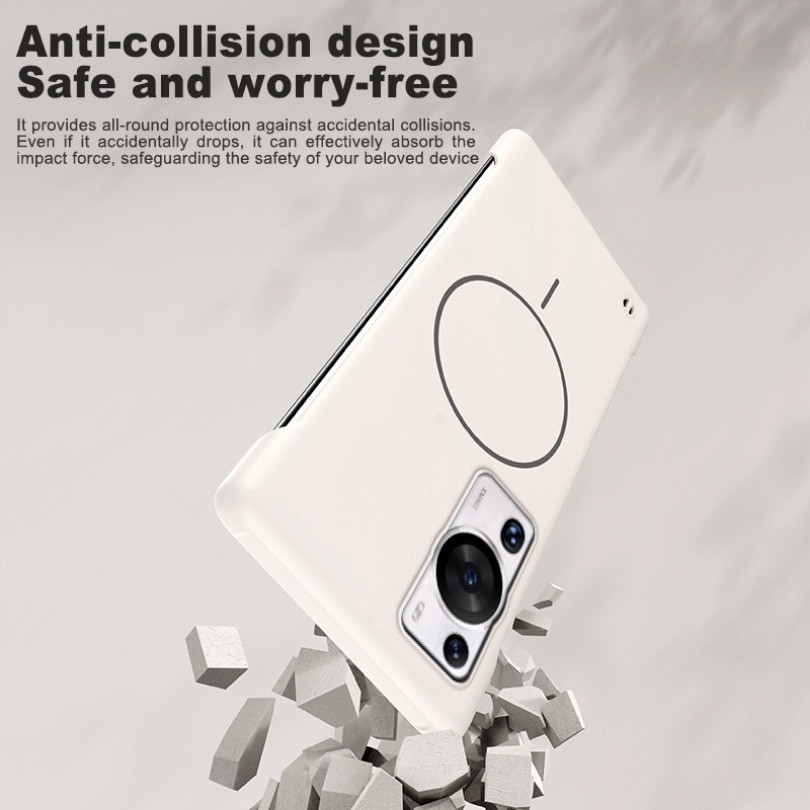 Ốp điện thoại làm mát không khung PC cứng siêu mỏng cho Huawei P60 P60 Pro Vỏ chống sốc từ tính