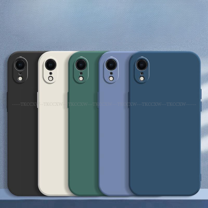 Tương thích với vỏ iPhone XR A2108 Vỏ silicon chống sốc Ốp lưng mềm TPU
