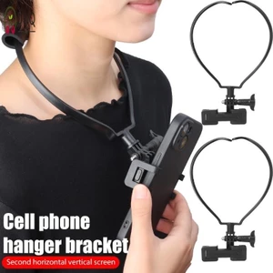 Giá đỡ điện thoại cổ rảnh tay đa năng cho iPhone 16 15 Pro, Samsung, GoPro, Dock Station, phụ kiện tự hẹn giờ