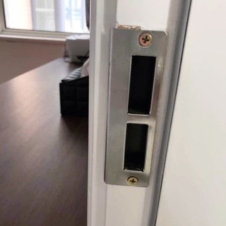 Phụ kiện khóa cửa gỗ ZB1E: thân khóa, khung cửa, tấm dẫn hướng, tấm sắt, tấm đặc biệt