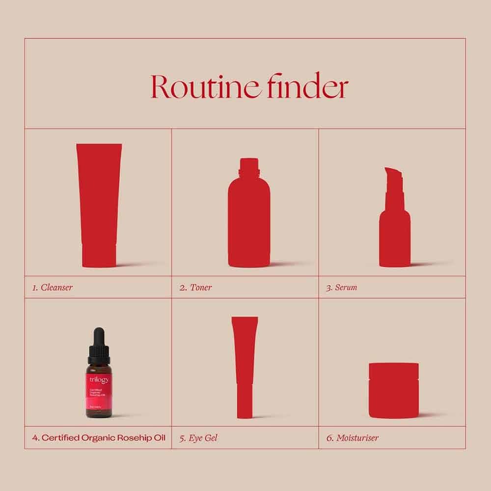 Trilogy Organic Rosehip Oil (45ml) removes wrinkles and moisturizes
