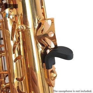 BRYANKEITH 1 Bộ Saxophone Ngón Tay Còn Lại Saxophone Ngón Tay Cái Đệm Lòng Bàn Tay Chìa Khóa Silicon Bảo Vệ Ngón Tay Cho Alto Tenor Soprano Saxophone COD