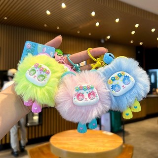 Mặt dây chuyền móc khóa mắt to ngu ngốc Monster sang trọng Túi quyến rũ
