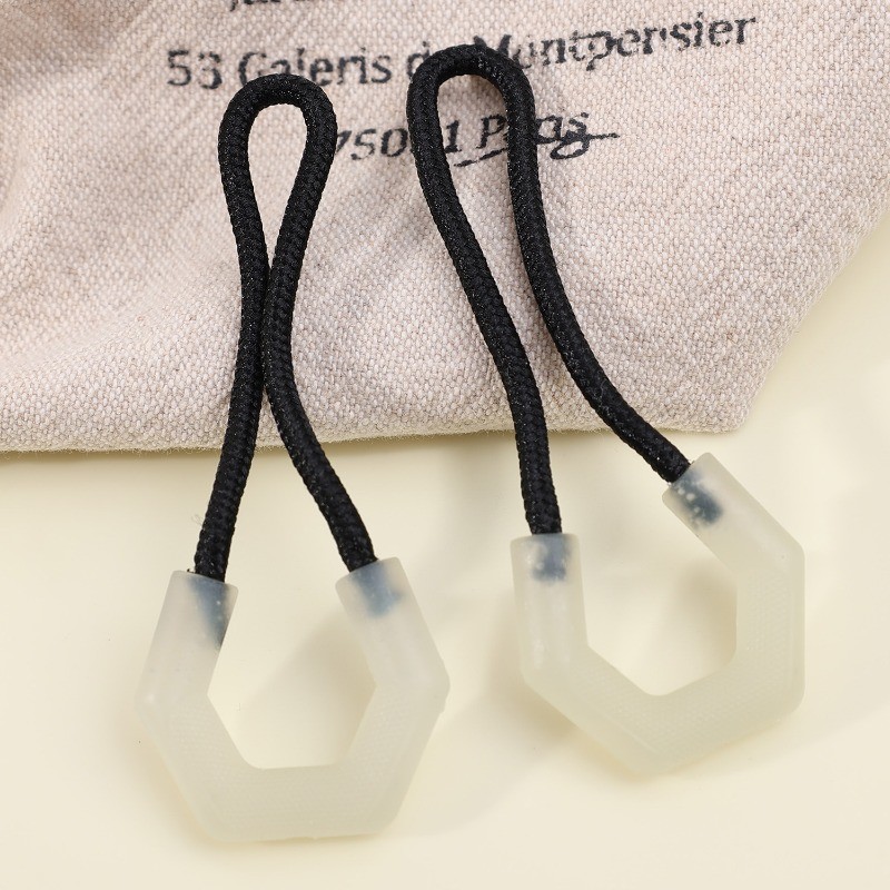 Vòng khóa dây kéo chống trượt bền bỉ - Khóa dây kéo phát sáng thay thế được - Dây đuôi bằng nhựa thực tế