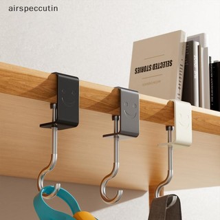 Airspecutin Túi Không Đục Lỗ Móc Bàn Học Sinh Túi Bên Túi Đựng Túi Xách Đa Năng Móc Bàn EN