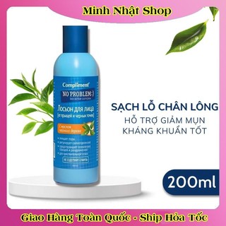[DATE MỚI] Toner Compliment No Problem Salicylic Acid Làm Sạch Da Kiềm Dầu Giảm Mụn 200ml - HÀNG NGA CHÍNH HÃNG