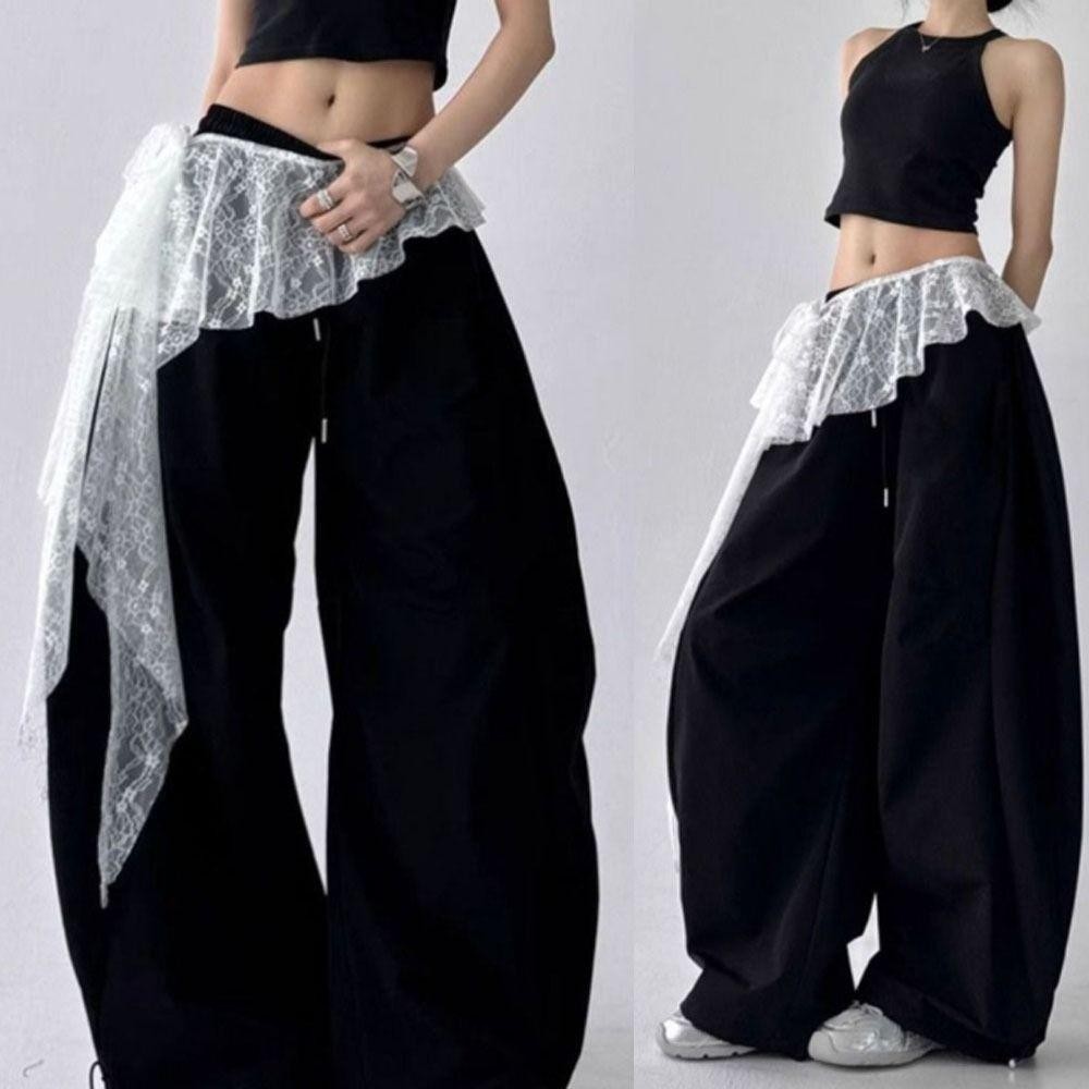 Váy Mini Ren Yokey Thêu Hoa Ren Xù, Thiết Kế Ruched và Thắt Lưng Cao
