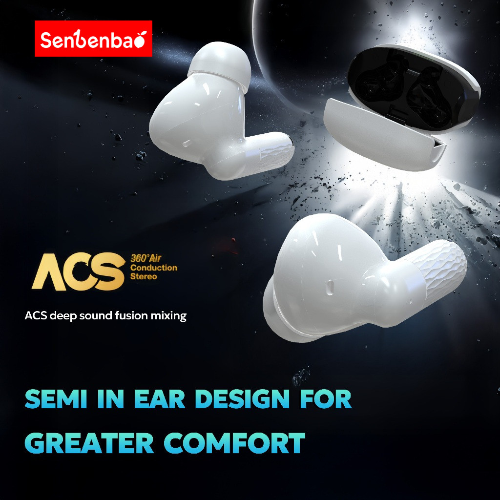 SenBenBao SH-99 Pro Tai nghe Bluetooth không dây, âm thanh HiFi, mic tích hợp, khử ồn