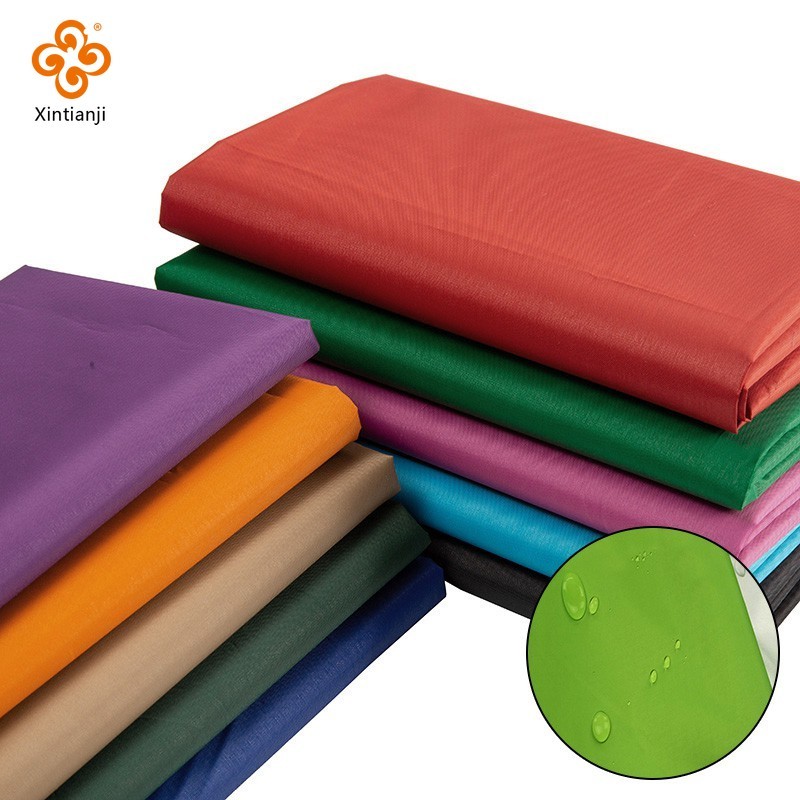 210T Polyester Vải Phủ Chống Thấm Nước 100 * 150cm Vải Bền Để Làm Ô Và Rèm DIY Craft TJ1156