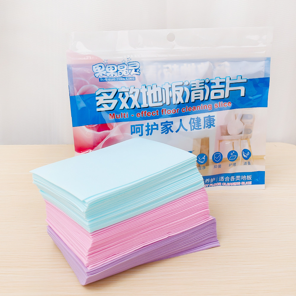 [H & L] Tấm lau sàn chuyên nghiệp 90 chiếc - Công thức cô đặc Loại bỏ vết bẩn khó khăn, Bề mặt khử mùi enzyme sinh thái, 30 / 60 / 90 Viên nén hòa tan nhanh