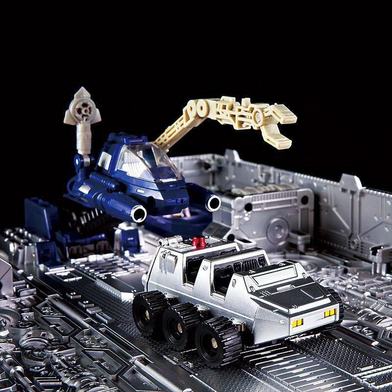 Đồ chơi biến hình Cool Change Treasure Optimus Prime MP-10V 33018, tấm hợp kim màu gốc, cỗ xe cột KBB