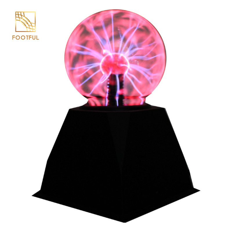 Đèn bàn quả cầu Plasma pha lê lấp lánh cho bữa tiệc Disco