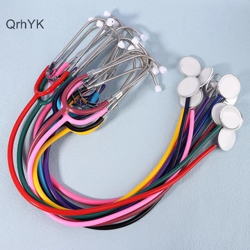 Nhà Máy Thời Trang Di Động Đôi Ống Nghe Trái Tim Bác Sĩ Thiết Bị Y Tế Sinh Viên Động Vật Y Tá Thiết Bị Y Tế QrhYK