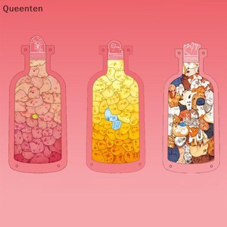 Queenten Acrylic Xếp Hình Dễ Thương 3D Ghép Hình Động Vật Lợn Hình Hoạt Hình Sáng Tạo Khối Cứng Lắp Ráp Chai Ngộ nghĩnh Trò Chơi Bé Gái Trẻ Em Quà Tặng QT