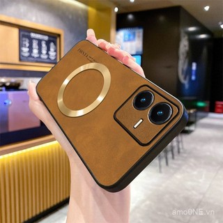 Ốp lưng điện thoại VIVO Y22 Y22S, ốp mềm có viền chống trượt, vòng hút từ tính giúp hấp thụ sốc ybpjscxq