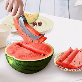 Cantaloupe Dao Chia Thép Không Gỉ Máy Thái Trái Cây Dưa Hấu Cắt Dicing Dụng Cụ Nhà Bếp Mùa Hè phù hợp dùng cho gia đình căn hộ văn phòng và không gian nhỏ giúp sắp xếp làm sạch gọn gàng và sử dụng hằng ngày tiện lợi