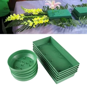 CyinYP Xốp cắm hoa, khay cố định, bùn giữ hoa, trang trí bình/bát, tiệc cưới, lối đi