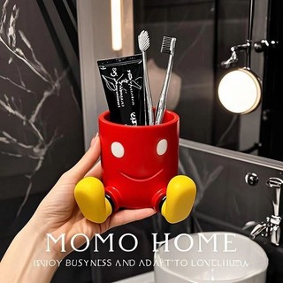 Giá đỡ bàn chải đánh răng phong cách Mickey Hoạt hình Hàng hóa Giá đựng bàn chải đánh răng dễ thương