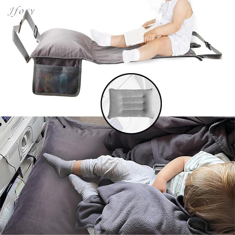 Giường máy bay cho bé Jfory có túi bên hông - Thiết yếu du lịch