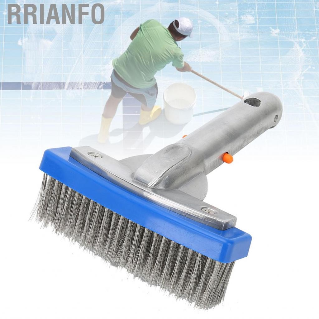 Rrianfo Rrianfo -VN Sutinna 5in Bàn chải hồ bơi bằng thép không gỉ - Hiệu suất cao có khả năng chịu được