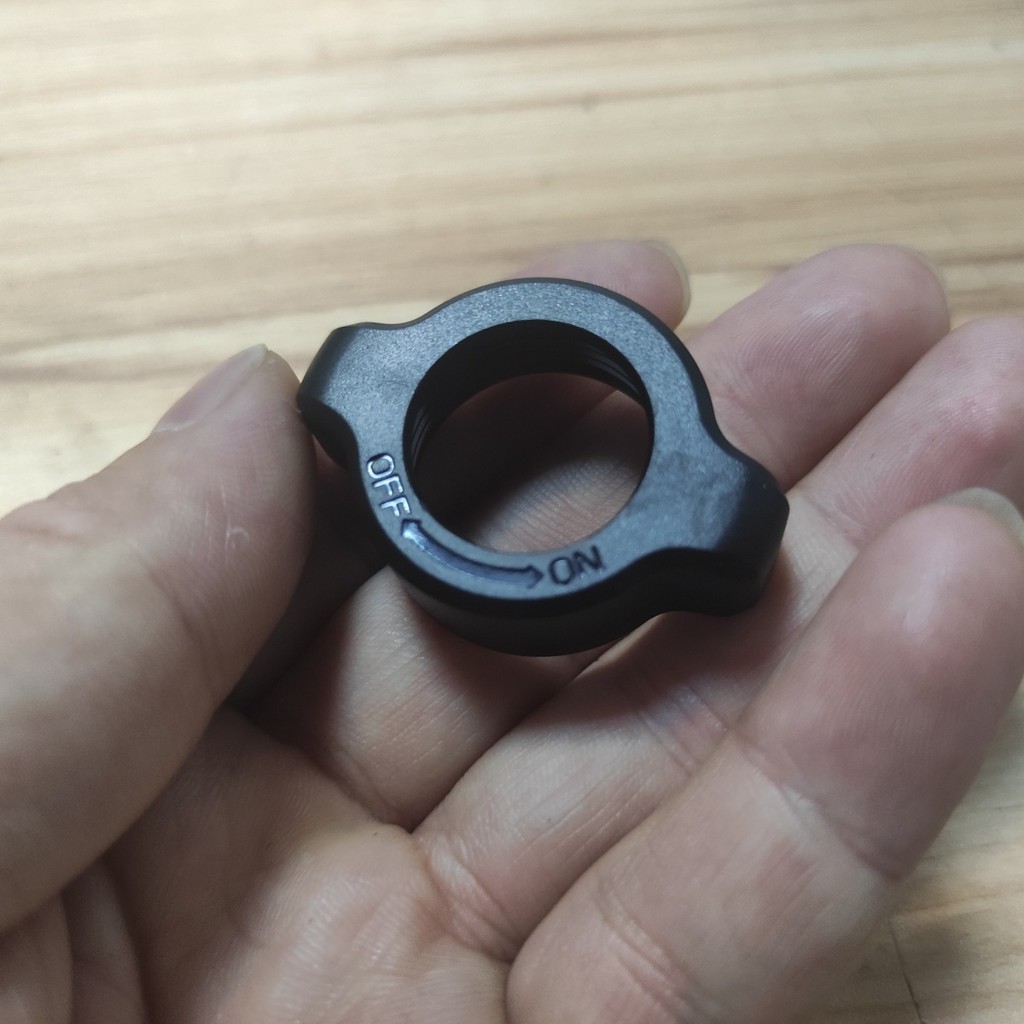 ✪Đai ốc kẹp điện thoại đầu bi 17mm, chất lượng cao, kẹp điện thoại dày dạn, đai ốc chuyển đổi đầu bi 6UDW