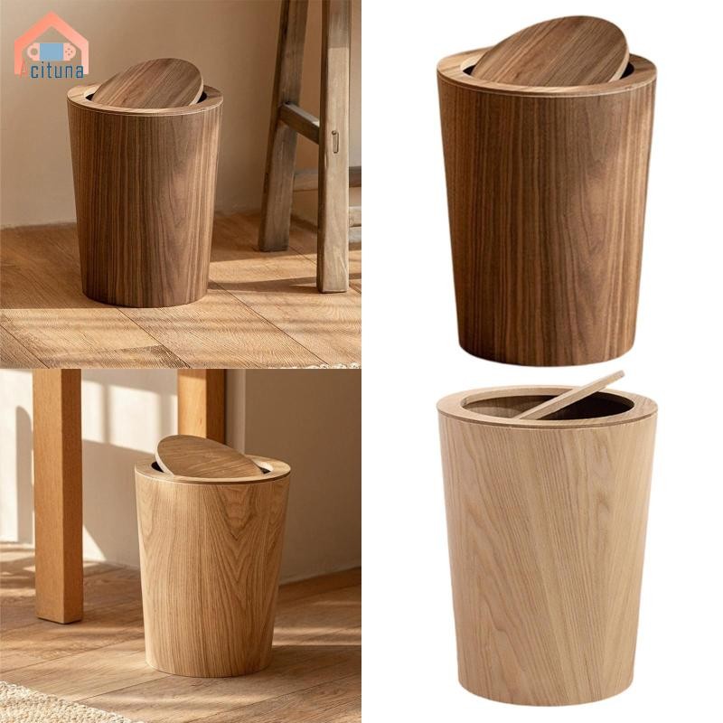 Thùng rác bằng gỗ Thùng rác, hiện đại, trang trí, thùng rác Giỏ đựng rác nhà bếp