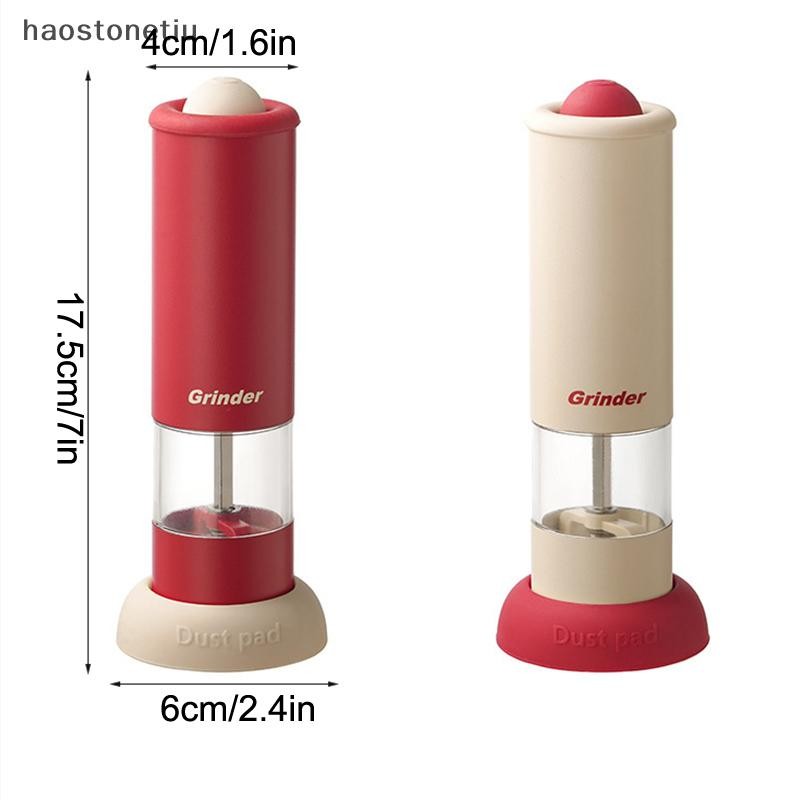 Bộ Máy Xay Muối Và Tiêu Điện HA, Máy Xay Tiêu Tự Động Có Thể Điều Chỉnh Độ Thô, Hoạt Động Một Tay, Sạc USB n