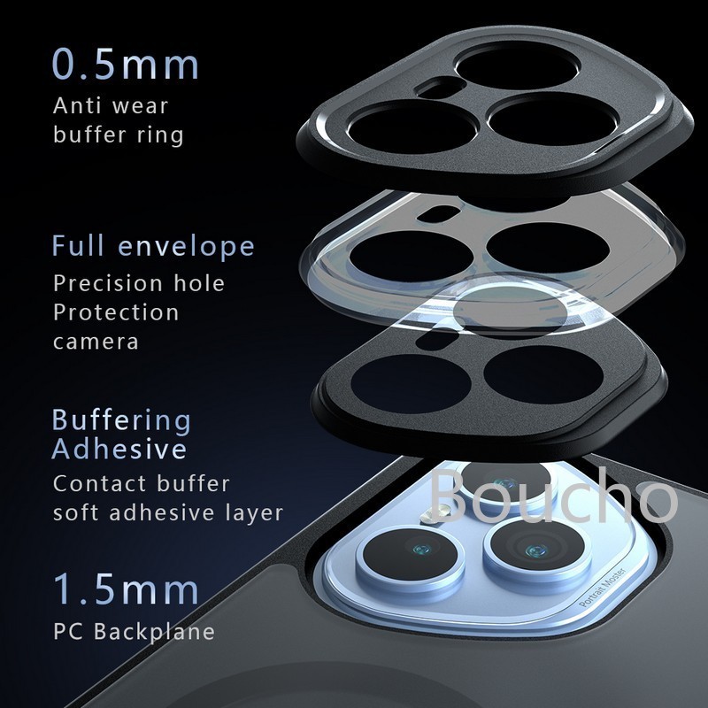 Dành Cho Honor 400 Pro Ốp Lưng DNP-NX9 DNY-NX9 Túi Khí Chống Rơi TPU PC Case, Từ Tính HD Trong Suốt Chống Sốc Acrylic PC Dành Cho Honor 400 Lite Case