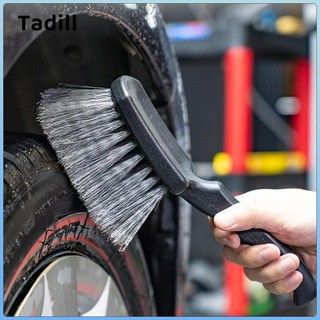 Bàn chải lốp ô tô Làm sạch lốp xe Tay cầm chống trượt Dụng cụ giặt chi tiết lốp ô tô