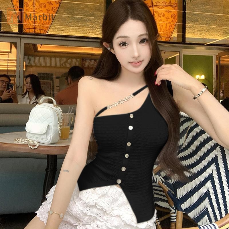 Áo vest ngoài vai Marbit - Phong cách ngọt ngào, gợi cảm cho nữ