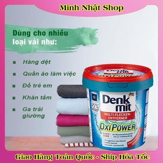 Bột tẩy trắng quần áo Domol, Denkmit Oxi Power WEISS 750g -Hàng nội địa Đức