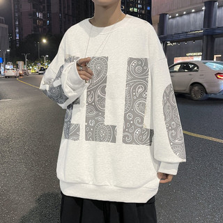 Áo Sweater Hello Cổ Tròn Sweater From Rộng Phong Cách Nam Nữ Phom Rộng Phong Cách -Nam Nữ Top Women Menswear