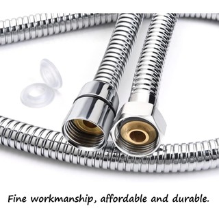 Vòi sen cực dài 1 5 m Vòi sen cầm tay bằng thép không gỉ 304 có đầu nối tiêu chuẩn G1 2 20mm chống rối đa năng cho thú cưng phù hợp dùng cho gia đình căn hộ văn phòng và không gian nhỏ