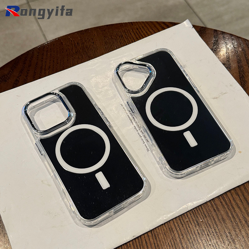 Ốp Từ Gương Cho Xiaomi 15 Ultra 14T Pro 14 13T 12T 12S 13 Ultra 12 Mi 11 11T 10T Pro Lite 12X Civi 4 Pro 3 2 1s Ốp lưng Sang Trọng Sạc Không Dây Ốp Lưng