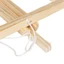 GREAT 30cm / 40cm / 50cm Giá để bàn, Giá vẽ gỗ có thể gập lại có thể điều chỉnh, Giá đỡ trưng bày tranh nghệ thuật nhẹ cầm tay Nghệ sĩ