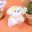 VIC Mềm Mại Sang Trọng Chó Mặt Dây Chuyền Móc Khóa Sáng Tạo Ba Lô Trang Trí Chìa Khóa Cho Học Sinh Cặp Đôi Động Vật Người Yêu